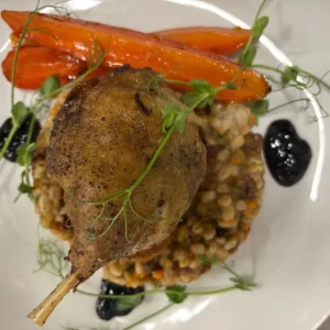 Konfitowane udko z kaczki