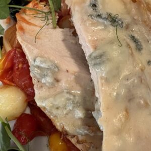 Grillowana pierś z kurczaka z gorgonzolą